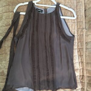 Bebe 100% silk top